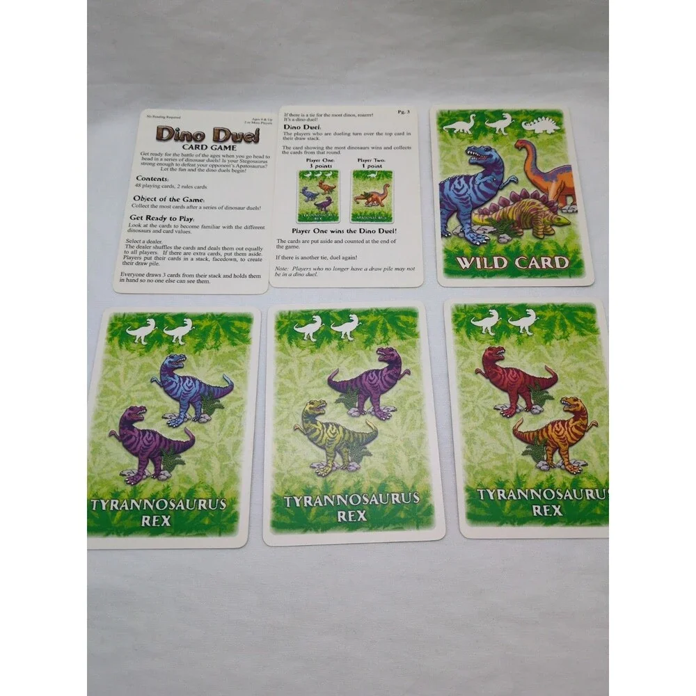 2008 Dino Duel Card Game Briarpatch
